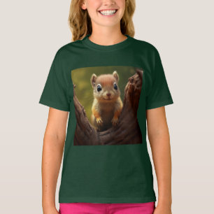 Niedliches Eichhörnchen T Shirt - Süße Tier Shirts