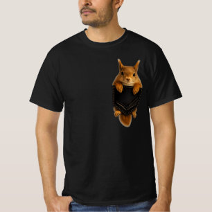 Niedliches Eichhörnchen-Tasche Lustige Geschenke f T-Shirt
