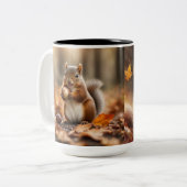 Niedliches Eichhörnchen Tasse (Vorderseite Links)