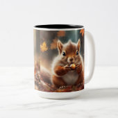 Niedliches Eichhörnchen Tasse (VorderseiteRechts)