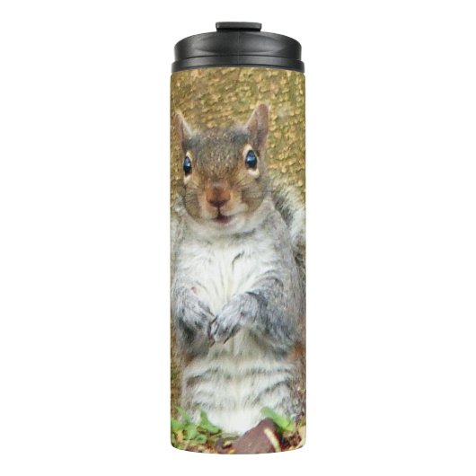Niedliches Eichhörnchen Thermosbecher (Vorderseite)