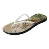 Niedliches Eichhörnchen Umdrehe Flop Sandals Badesandalen (Schrägansicht)
