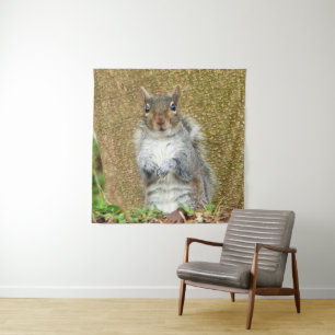 Niedliches Eichhörnchen Wandteppich
