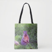 Niedliches Eichhörnchen Wildlife Foto Tasche (Vorderseite)