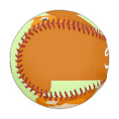 Niedliches Eichhörnchenmuster Baseball (Vorderseite Links)