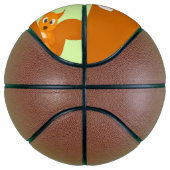 Niedliches Eichhörnchenmuster Basketball (Rechts)