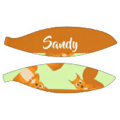 Niedliches Eichhörnchenmuster Basketball (Panele)