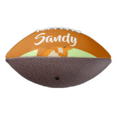 Niedliches Eichhörnchenmuster Football (Gedreht 270)