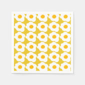 Niedliches Eiermuster Ansammlung Papierservietten (Vorderseite)