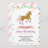 Niedliches Eineis-Skate Einladung (Vorne/Hinten)