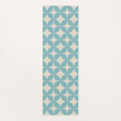 Niedliches einfaches geometrisches Muster Pastell  Yogamatte (Vorderseite)