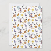 Niedliches einfaches Halloween-Kind zum 2. Geburts Einladung (Rückseite)