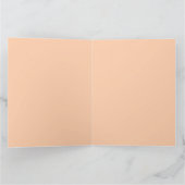 Niedliches Einfaches Halloween-Party Dankeskarte (Innenseite)