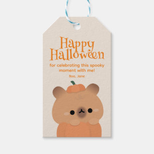 Niedliches Einfaches Halloween-Party Geschenkanhänger