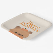 Niedliches Einfaches Halloween-Party Pappteller (Gewinkelt)