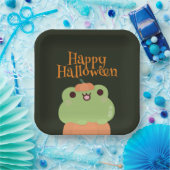 Niedliches Einfaches Halloween-Party Pappteller (Party)