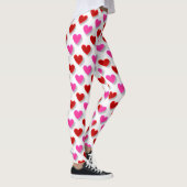 Niedliches Einfaches Herzmuster Leggings (Rechts)