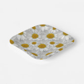 Niedliches einfaches Muster der Blume Pappteller (Gewinkelt)