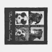 Niedliches einfaches Pelztierfutter Tierfütterung  Fleecedecke (Vorderseite (Horizontal))