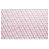 Niedliches einfaches rosa Herzmuster Stoff (Yard (91,4 cm))