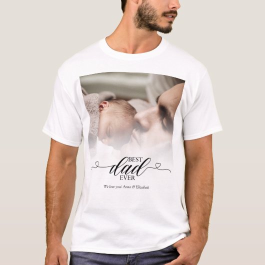 Niedliches einfaches Vater Geschenk Wir Liebe Sie T-Shirt (Vorderseite)