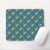 Niedliches Einhorn auf St Patrick's Day Pattern Mousepad (Mit Mouse)