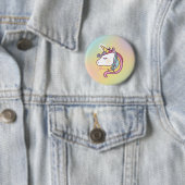 Niedliches Einhorn Button (Beispiel)