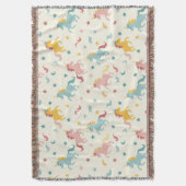 Niedliches Einhorn Decke (Vorderseite Vertikal)