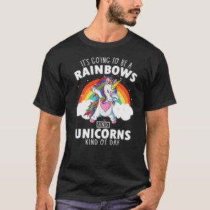 Niedliches Einhorn für Frauen Männer Kinder Vintag T-Shirt