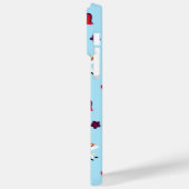 Niedliches Einhorn Gemustert Case-Mate iPhone Hülle (Rückseite / Links)