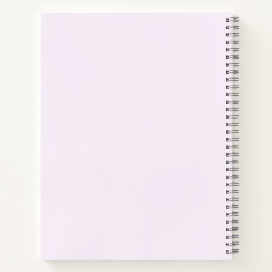 Niedliches Einhorn in Glasbezeichnung oder Monogra Notizblock (Rückseite)