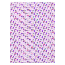 Niedliches Einhorn in Herz-geformt Gläser Muster