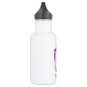 Niedliches Einhorn in Herz-Shaped-Brille Edelstahlflasche (Links)