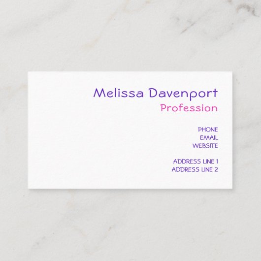 Niedliches Einhorn in Herz-Shaped-Brille Visitenkarte (Rückseite)