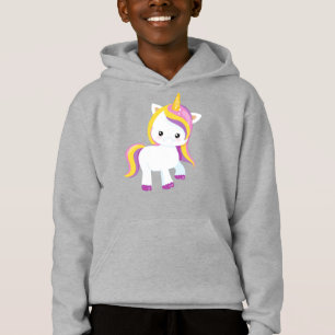 Niedliches Einhorn, Kawaii Einhorn, Kleines Einhor Hoodie
