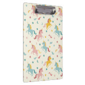 Niedliches Einhorn Klemmbrett (Rechts)