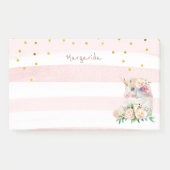 Niedliches Einhorn Magical Girl Post-it Klebezettel (Vorderseite)