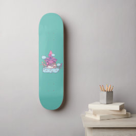 Niedliches Einhorn Skateboard