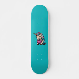 Niedliches Einhorn Skateboard