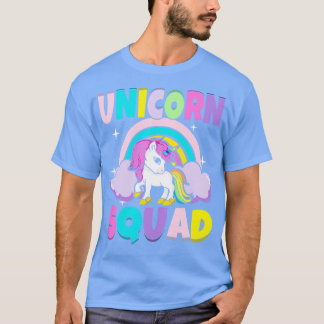 Niedliches Einhorn Squad Pastellmagisch Mythisch T-Shirt
