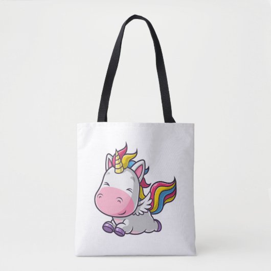 Niedliches Einhorn Tasche (Vorderseite)