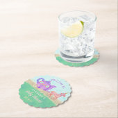 Niedliches Einhorn Tee Party Babydusche Untersetzer (Vor Ort)