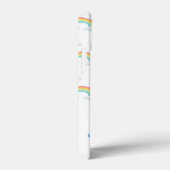 Niedliches Einhorn und Regenbogen Personalisiert Case-Mate iPhone Hülle (Rückseite / Rechts)