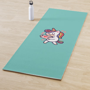 Niedliches Einhorn Yogamatte