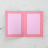 Niedliches Einhorn zum 1. Geburtstag Karte (Innenseite)