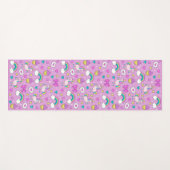 Niedliches Einhornmuster Yogamatte (Vorderseite (Horizontal))