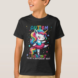 Niedliches Einhorntanzen zu einer anderen Beat Aut T-Shirt