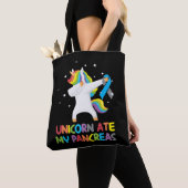 Niedliches Einicorn Pankreas Diabetisches Kind Tasche (Von Nahem)