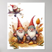 Niedliches Einkommen in landwirtschaftlichen Plaka Poster (Vorne)