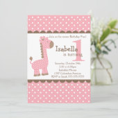 Niedliches Einladung (Stehend Vorderseite)